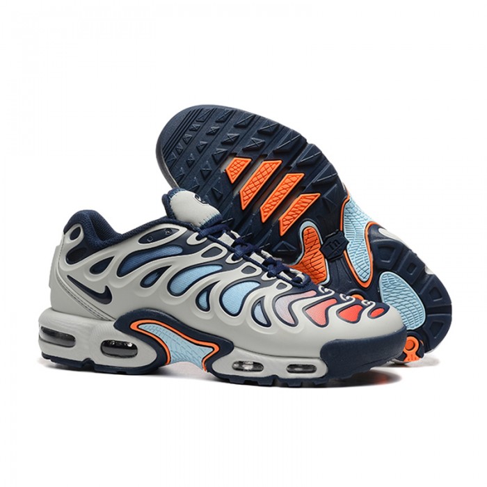 Air Max Plus Drift Running Shoes-White/Navy Blue-5790219