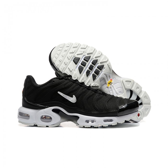 Air Max Plus TN Running Shoes-Black/White-6605798