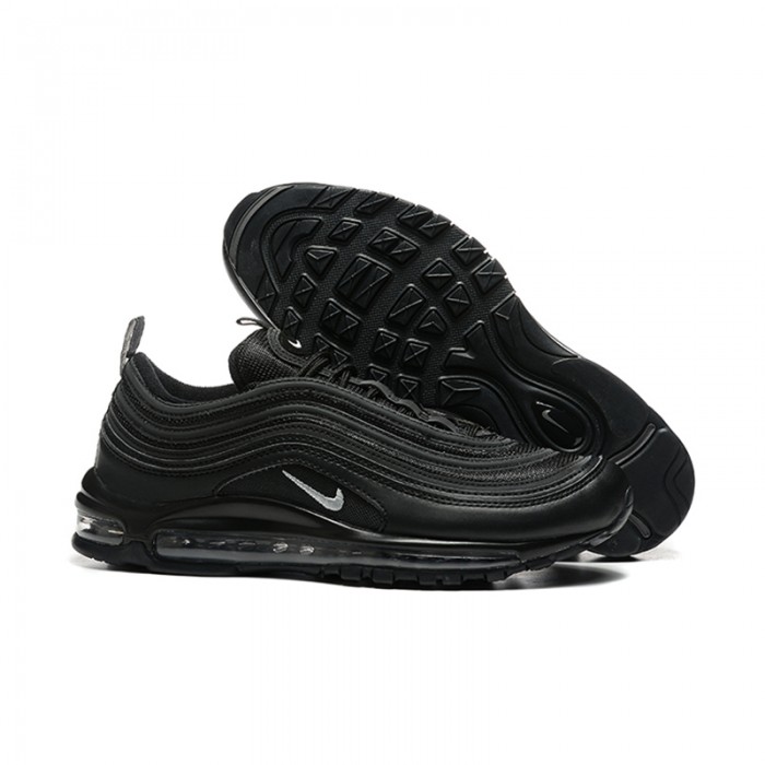 Air Max 97 Running Shoes-Black/White-6304010