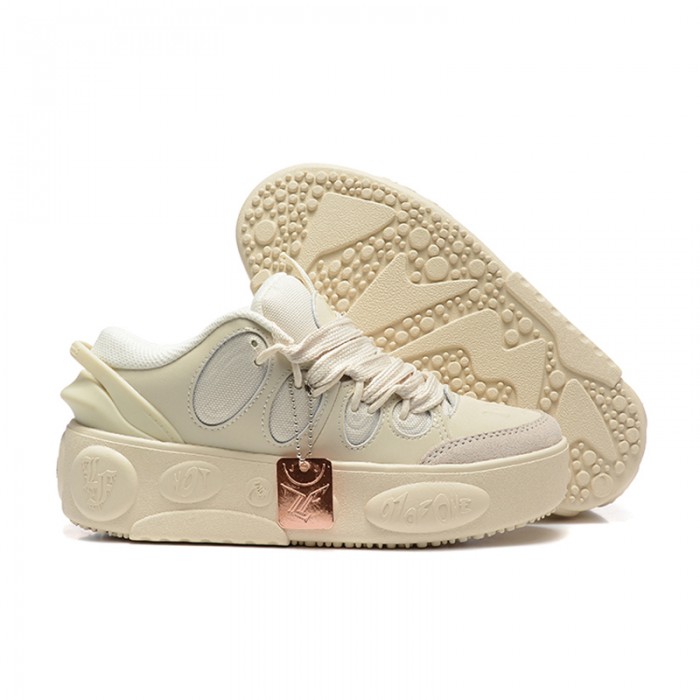 LaMelo Ball x LaFranc Moment Running Shoes-All White-2249652