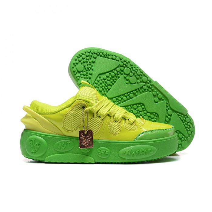 LaMelo Ball x LaFranc Moment Running Shoes-Yellow/Green-8615968