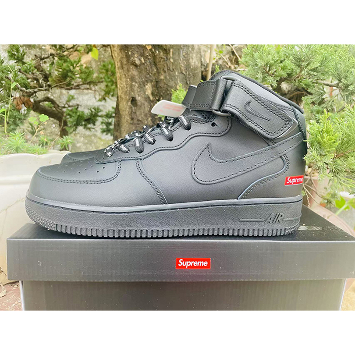 AIR FORCE 1‘07 AF1 High Running Shoes-All Black-2490682