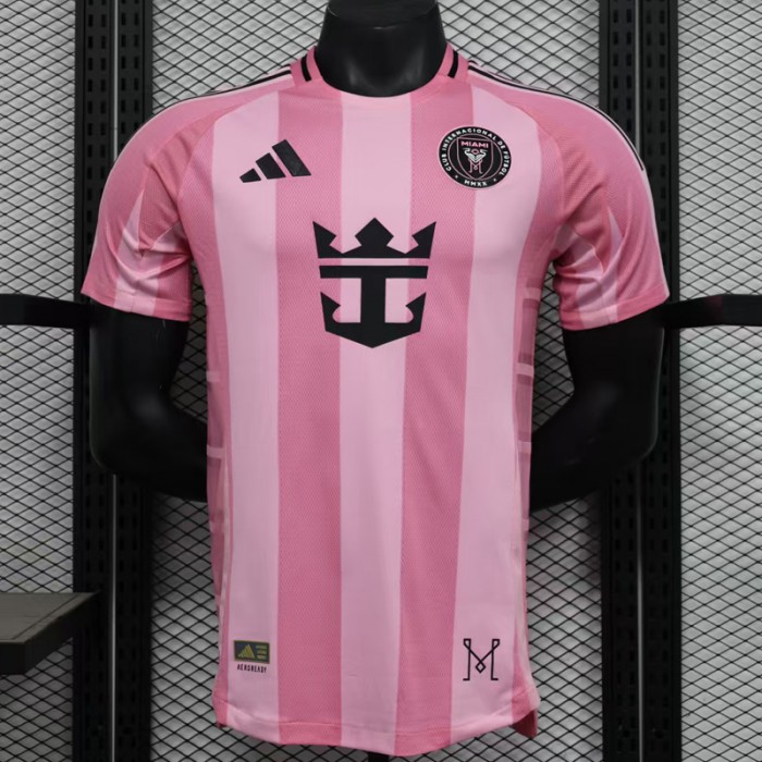25/26 Miami Home Pink Jersey Version Short Sleeve (Player Version)-5936639