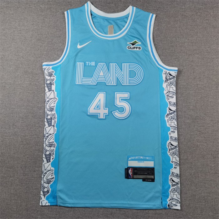 2025 Cleveland Cavaliers MITCHELL #45 Blue NBA Jersey-7419491