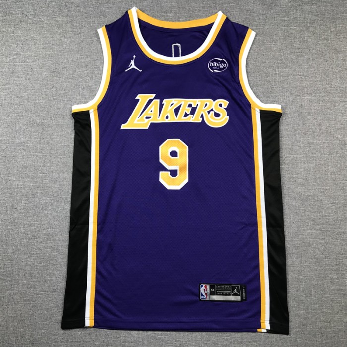 Los Angeles Lakers JAMES JR #9 Purple NBA Jersey-5951607
