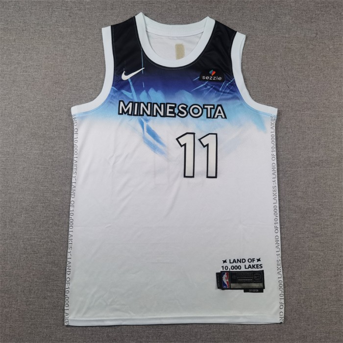 2025 Minnesota Timberwolves REID #11 White City Edition NBA Jersey-567223