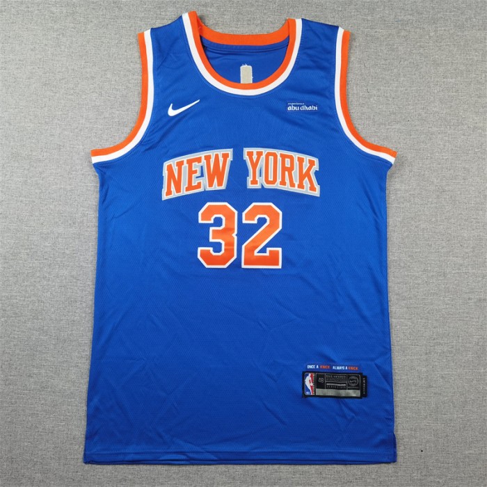 New York Knicks TOWNS #32 Blue NBA Jersey-9946352