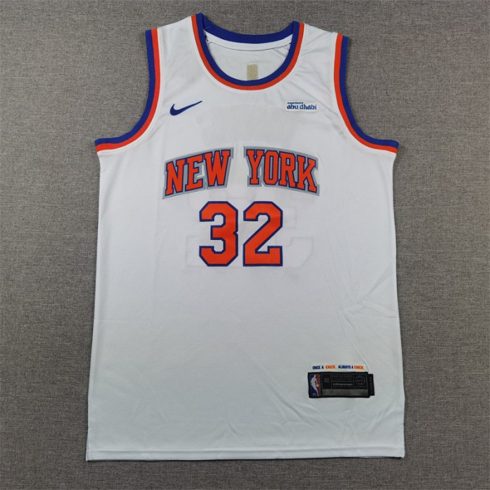 New York Knicks TOWNS #32 White NBA Jersey-3224582