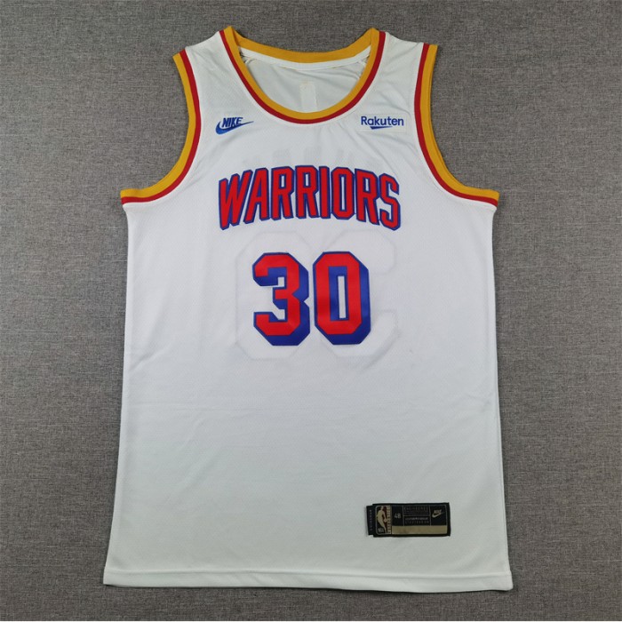 2025 Golden State Warriors CURRY #3 Classic White NBA Jersey-3995764
