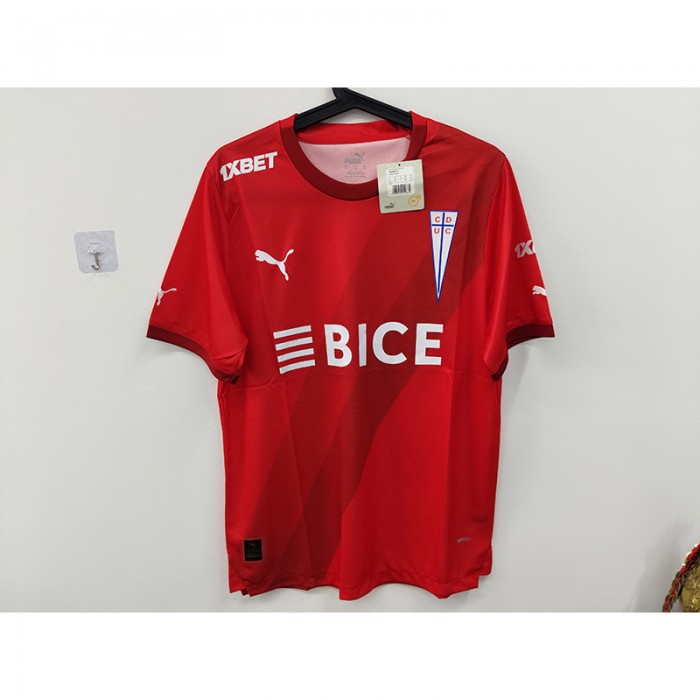 STOCK CLEARANCE [SIZE M] Catholic University Home Red Jersey Kit short Sleeve-7115209