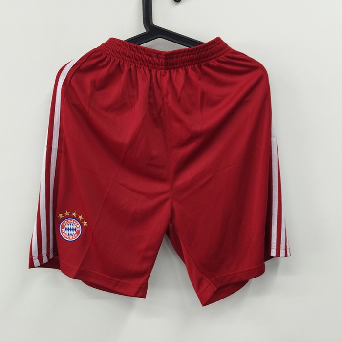 STOCK CLEARANCE [SIZE M] 23/24 Bayern Munich Home Shorts Red Shorts Jersey-7214991