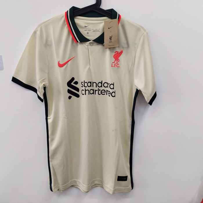 STOCK CLEARANCE [SIZE M] 23/24 Liverpool Khaki Jersey Kit short sleeve-2664804