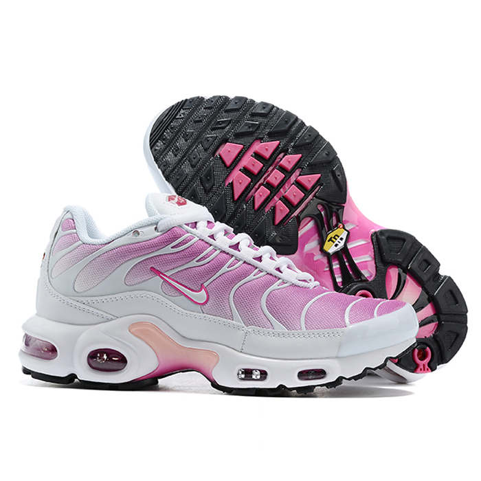 Air MAX TN Plus Women Running Shoes-White/Pink-5976129