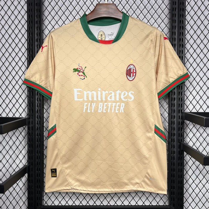 24/25 AC Milan Co-Branded Edition Jersey Version Short Sleeve-5386543