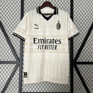 23/24 AC Milan Beige Khkai Jersey Kit short sleeve-9308733