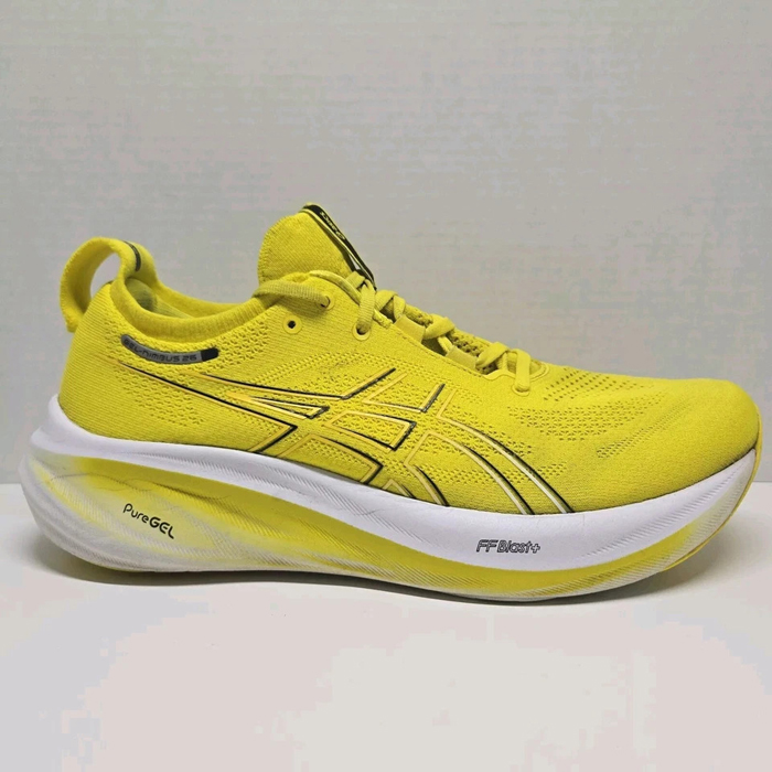GEL NIMBUS 26 Running Shoes-Yellow/White-2768297