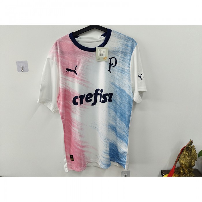 STOCK CLEARANCE [SIZE XL] 24/25 Palmeiras Special Edition White Jersey Version Short Sleeve-6929000