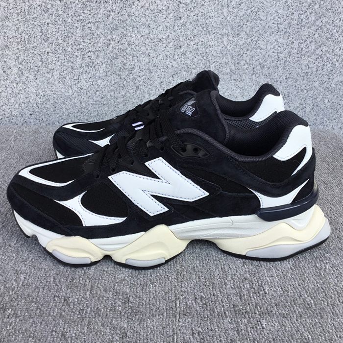 Joe Freshgoods x New Balance NB9060 Running Shoes-Black/White-9749660