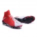 Hypervenom Phantom III DF FG Soccer Shoes-Red/White-826230