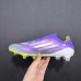 F50+ FG Soccer Shoes-Purple/Green-8926457