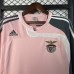 Retro 07/08 Benfica Away Pink Gray Jersey Version Short Sleeve-5197495