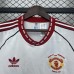 Retro 1991 Manchester United M-U Away White Jersey Version Short Sleeve-2089451