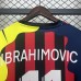 25/26 Ibrahimovic 11 Special Edition Red Black Jersey Version Short Sleeve-8565652