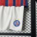 25/26 Kids Bahia Away Red Navy Blue Kids Jersey Kit Short Sleeve (Shirt + Short)-9912220