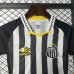 25/26 Kids Santos Laguna Away Black White Kids Jersey Kit Short Sleeve (Shirt + Short)-7937711