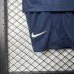 25/26 Kids Paris Saint-Germain PSG Home Navy Blue Kids Jersey Kit Short Sleeve (Shirt + Short)-3253735