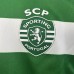 25/26 Kids Lisbon Home White Green Kids Jersey Kit Short Sleeve (Shirt + Short)-7886378