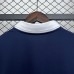 Retro 2014 France Home Navy Blue Jersey Version Long Sleeve-6822469