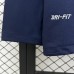 Retro 2014 France Home Navy Blue Jersey Version Long Sleeve-6822469