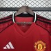 25/26 Manchester United M-U Home Red Jersey Version Short Sleeve-6858710