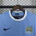Retro 13/14 Manchester City Home Blue Jersey Version Short Sleeve-9050007