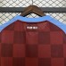 Retro 11/12 Aston Villa Home Wine Red Jersey Version Short Sleeve-7331092