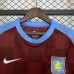 Retro 11/12 Aston Villa Home Wine Red Jersey Version Short Sleeve-7331092