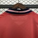 Retro 2002 England Away Red Jersey Version Short Sleeve-1957987