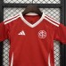 25/26 Kids Internacional Home Kids Red Jersey Version Short Sleeve-5840875