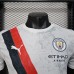 25/26 Manchester City Away White Jersey Version Short Sleeve (Player Version)-7171466