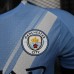25/26 Manchester City Home Blue Jersey Version Short Sleeve (Player Version)-8773265