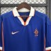 Retro 1998 Netherlands Home Blue Jersey Version Short Sleeve-7199272