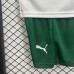 25/26 Kids Palmeiras Away White Green Jersey Kit Short Sleeve (Shirt + Short)-4169446