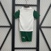 25/26 Kids Palmeiras Away White Green Jersey Kit Short Sleeve (Shirt + Short)-4169446