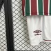 25/26 Kids Fluminense Home Red Green Jersey Kit Short Sleeve (Shirt + Short)-2988303