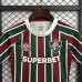 25/26 Kids Fluminense Home Red Green Jersey Kit Short Sleeve (Shirt + Short)-2988303