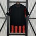 25/26 AC Milan Home Red Black Jersey Version Short Sleeve-2668655