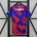 25/26 Catholic University Third Away Red Blue Jersey Version Short Sleeve-2265187