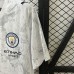 25/26 Manchester City Away White Gray Jersey Version Short Sleeve-9807364