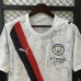 25/26 Manchester City Away White Gray Jersey Version Short Sleeve-9807364